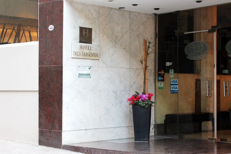 Hotel Tres Sargentos Buenos Aires Exteriér fotografie